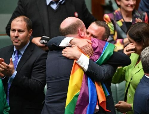 Photos from same-sex marriage legalization in Australia